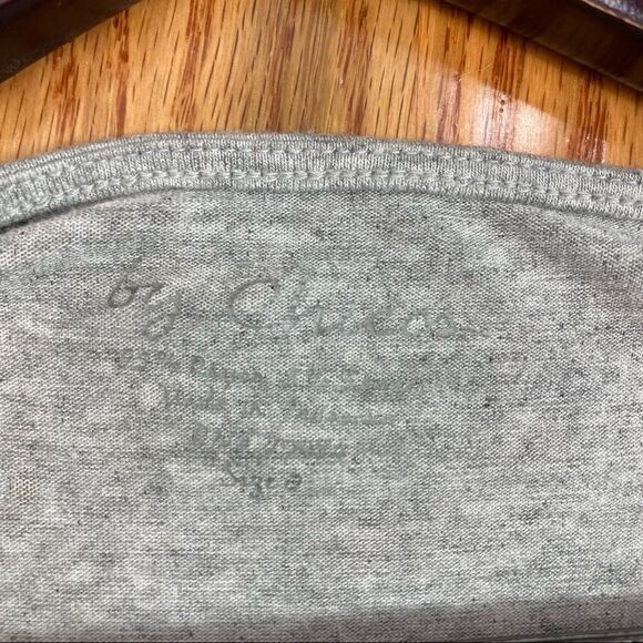 Chico’s Tiered Front Jersey Knit Tank Top Gray - Picture 8 of 10